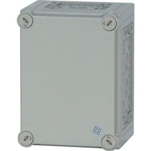 CI23E-125-RAL7035 Insulated enclosure, +knockouts, RAL7035, HxWxD=250x187.5x150mm image 4