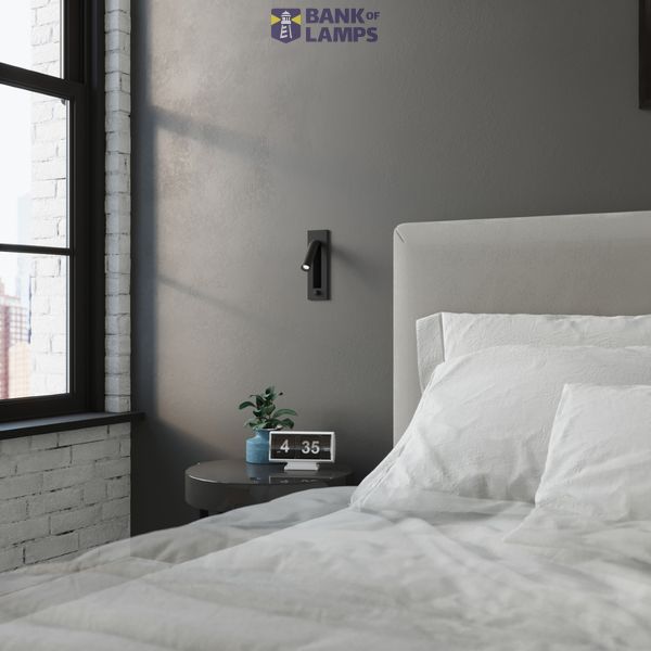 ENIF WALL LAMP BLACK G9 1X40W IP20 image 3