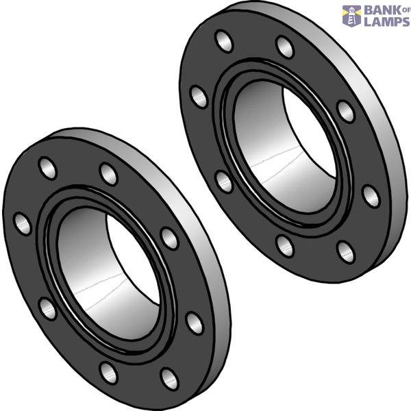PM/PML Flange set 100 5 in Butt weld image 1