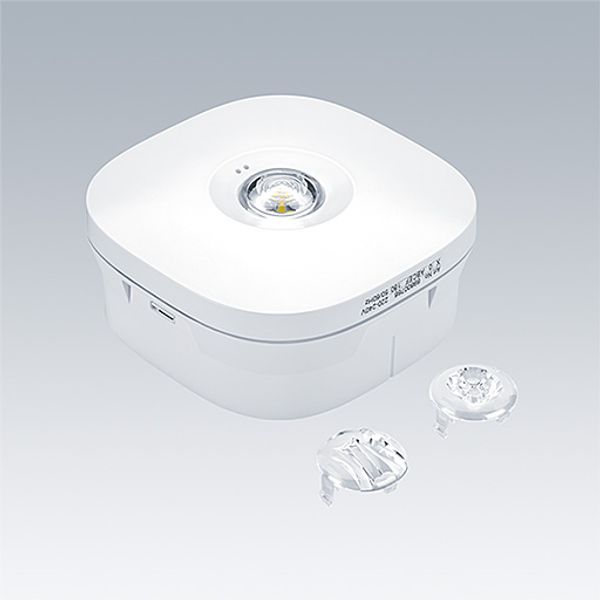 Voyager FIT MSC E3T NM WH - LED emergency luminaire image 1