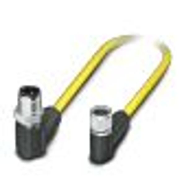SAC-3P-M12MR/ 0,5-542/M8FRSHBK - Sensor/actuator cable image 2