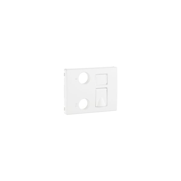 COV F/R-TV-RJ45/R-TV-RJ45-FO MULT SOCKET AT image 1