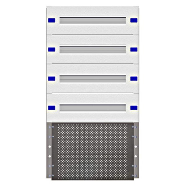 Combination Distributor Modular chassis 440mm 18HU, complete image 1