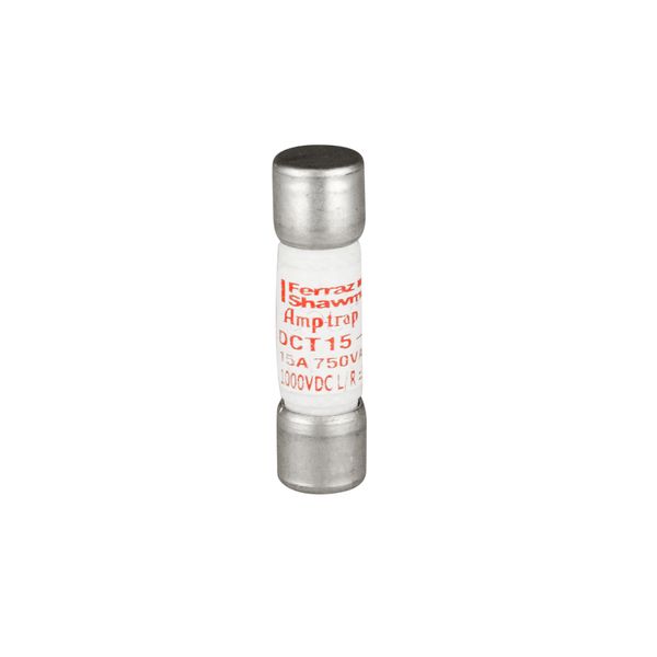 Fuse for photovoltaik 10 x 38, 900VDC, 15A gR image 1