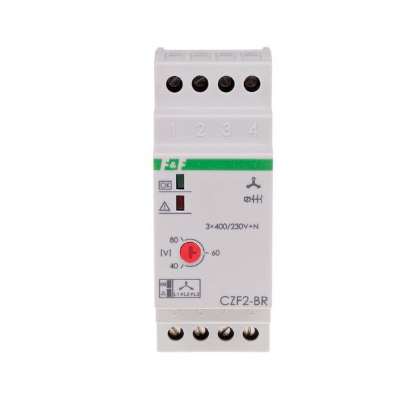 phase loss sensor with contactor control, adjustable voltage asymmetry level image 2