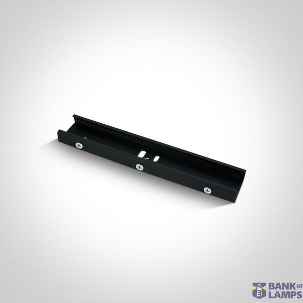 BLACK CONNECTOR FOR SUSPENDING SQUARE TRACK image 1