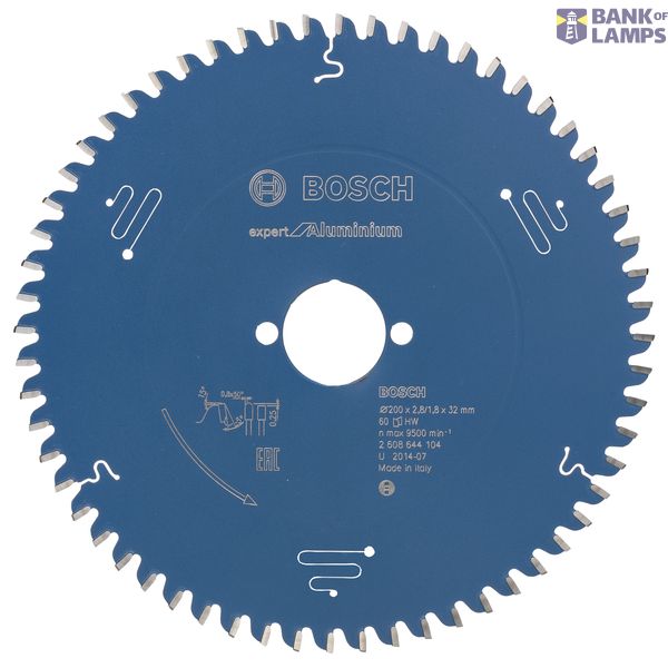 Circular saw blade Expert for Aluminium 200 x 32 x 2,8 mm, 60 image 1