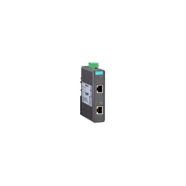 MOXA – INJ-24-T – PoE injector, maximum output of 30 W at 2448 VDC image 1
