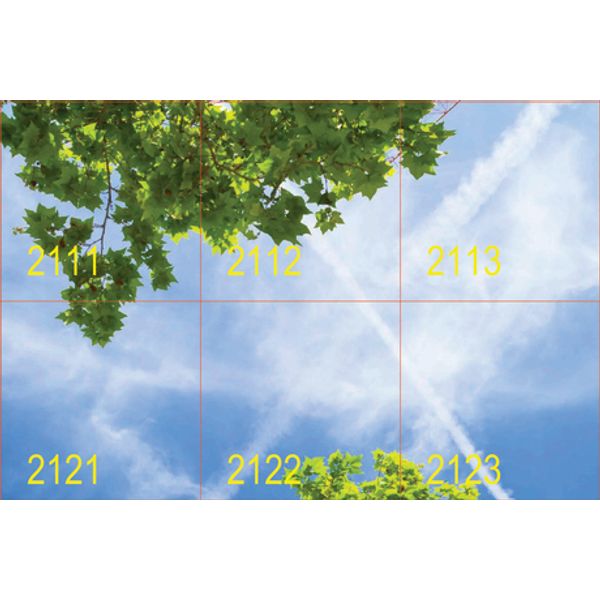 MODUS Q DECO MIX, LED panel tunable white 4000lm,  square A, modul 600, driver 900mA, , SKY 21, 6 pcs image 1