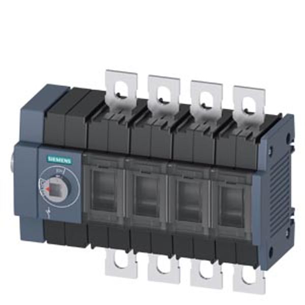 Switch disconnector 100 A, Size 2, 4-pole Lateral operating mechanism right Basic unit without handle image 2