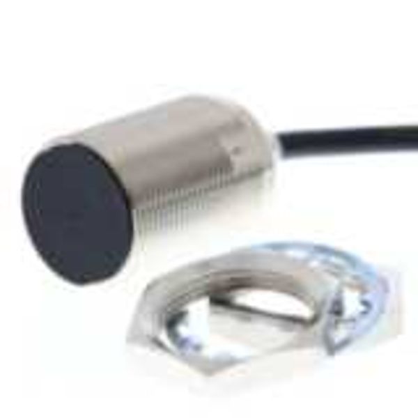 Proximity sensor, inductive, brass-nickel, M30, shielded, 20 mm, NO, 5 E2E 8433G image 3