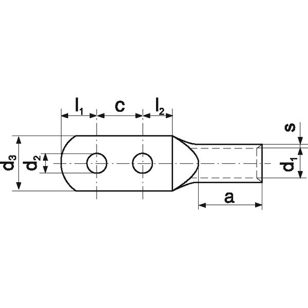 Tubular terminal KCL_6-50/1 image 2