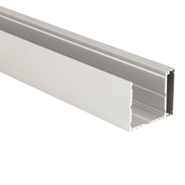 NV wall aluminum profile, 43x35 mm, without diffuser, 2 m image 1