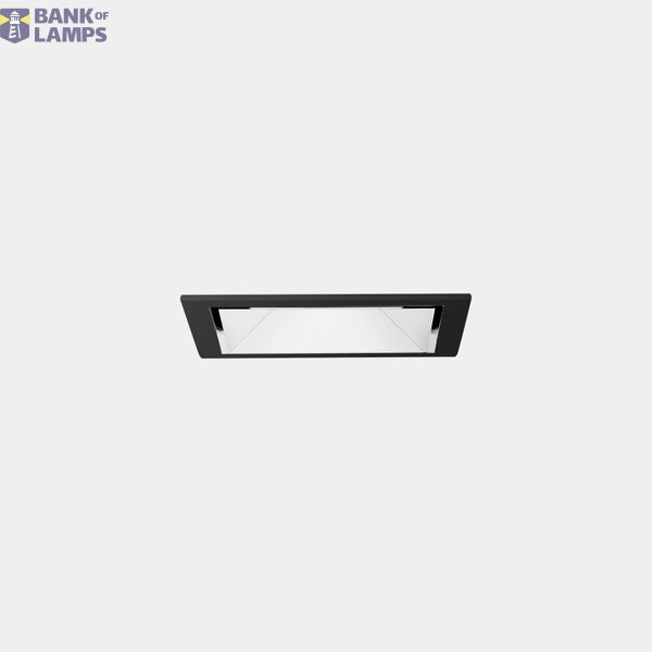 Downlight Sia Standard 115 Square Trim 17.7W LED warm-white 3000K CRI 80 77.1º ON-OFF Black IP54 1822lm image 1