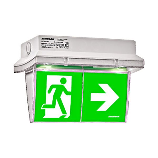 Emergency luminaire PM 4x1W ERT-LED 230V, ceiling mounting image 1