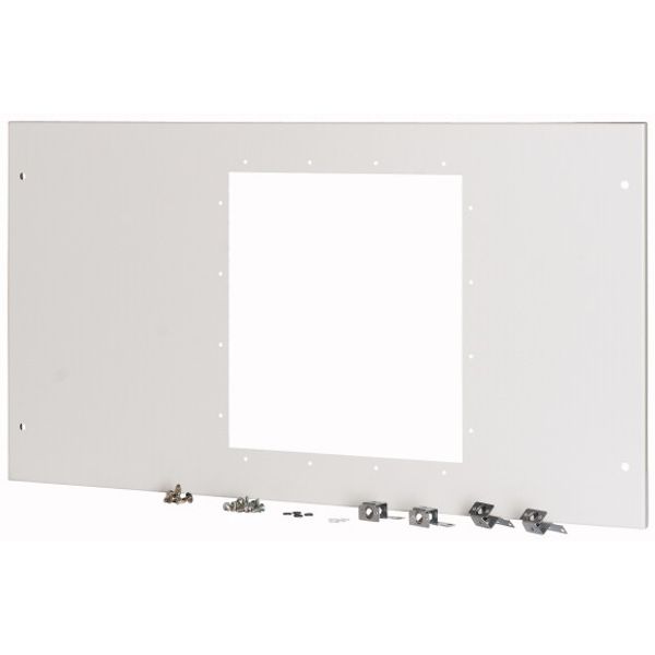 XTMPIX40WC-H550W1000 Front cover for IZMX40, withdrawable, HxW=550x1000mm, grey image 1