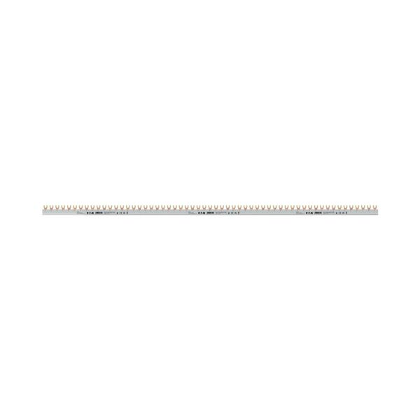 GVK busbar fork, 3-phase+N, L1 - L2 - L3 - N, shortenable version, end caps not included, 1 meter, 16 mm² image 4