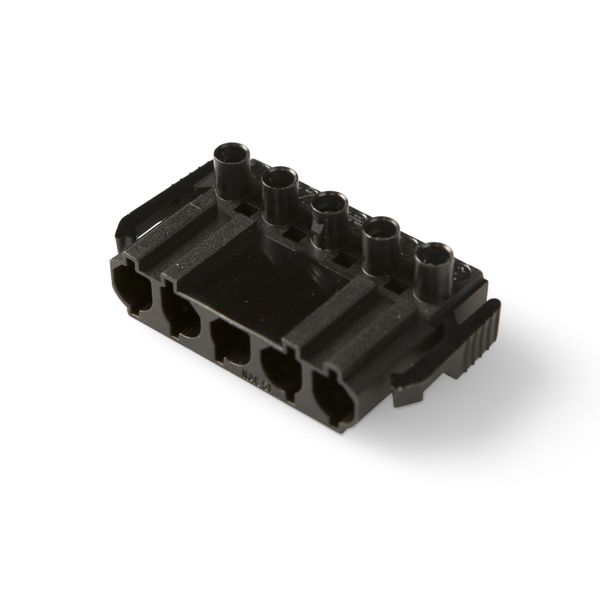 Coupler 5-p plug, blk image 1