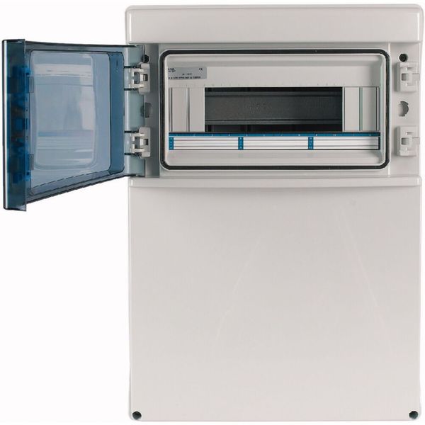 IKA-C-1/12-ST-X IKA professional distribution board, IP65 + clamps + mounting plate for built-in sockets image 11