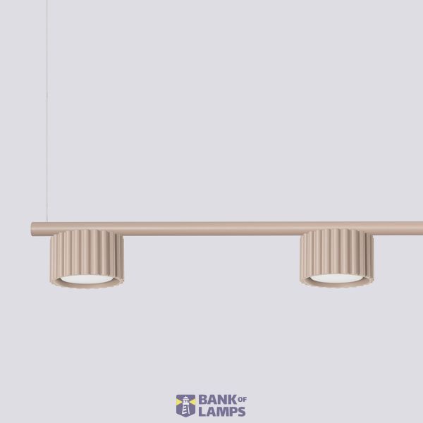 Chandelier AURA 4 taupe Gx53 image 2