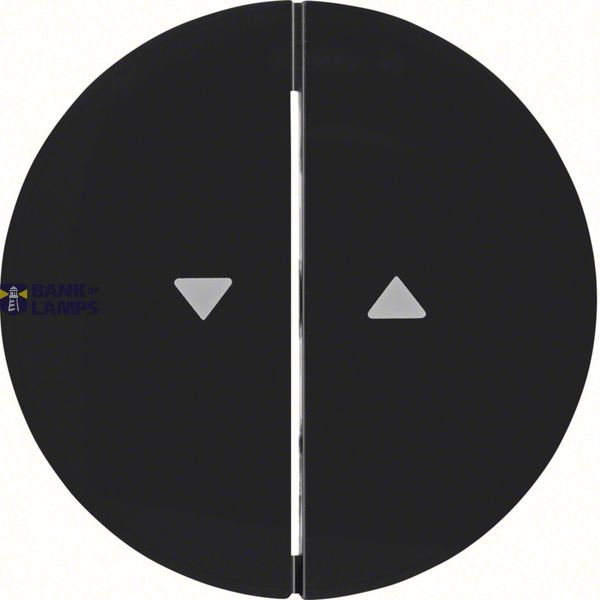 Rocker for single blind operation, R.1/R.3/R.8, black image 1