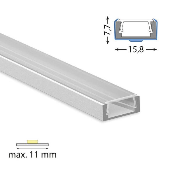 Clear diffuser for PG2 1m image 1