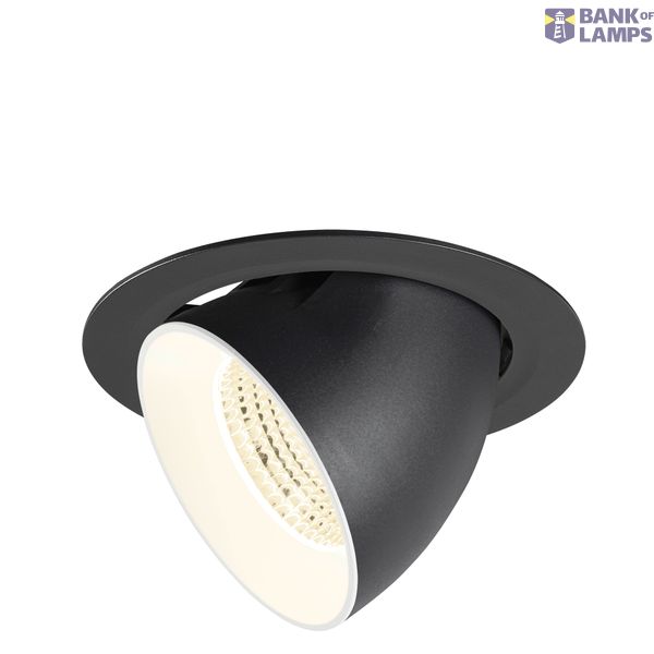 NUMINOS© GIMBLE XL, recessed ceiling light, 4000K, 55ø bl/wh image 1