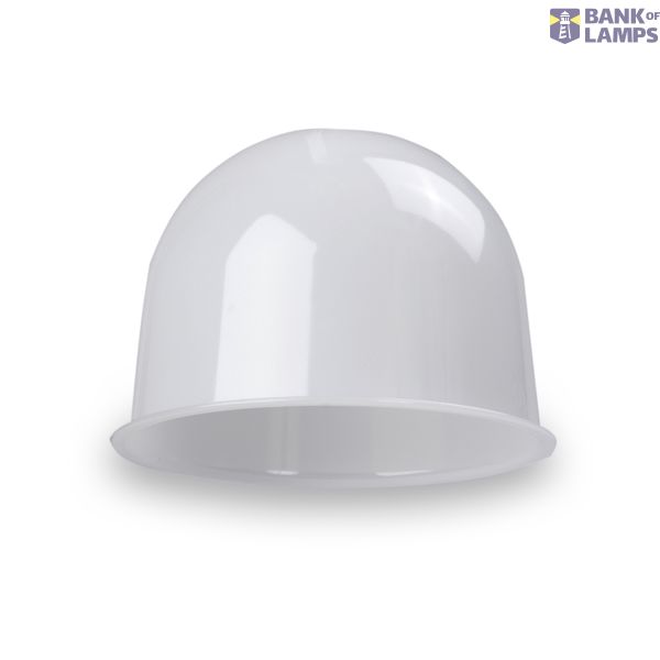 White plastic reflector image 1