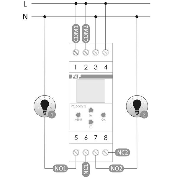 PCZ-522 programmable timer with proximity (NFC) image 4