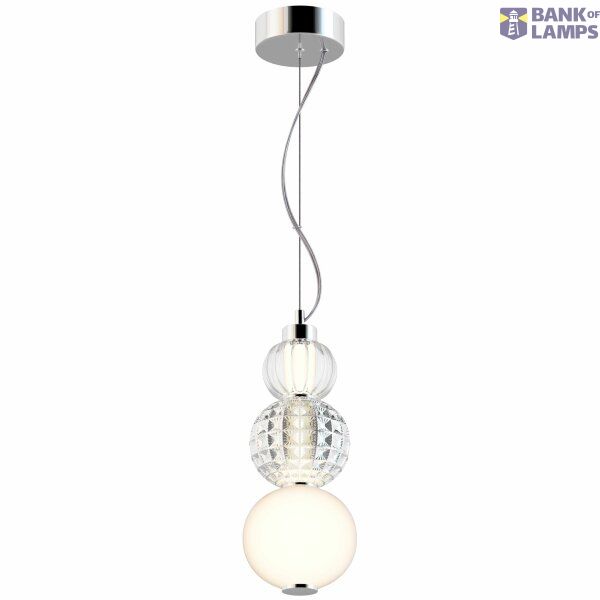 Pendant Collar Pendant Lamp Chrome image 4