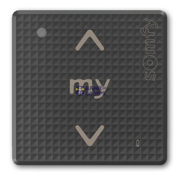 SOMFY 1810902 Funkwandsender Smoove 1 IN RTS Black Shine 1-Kanal image 1