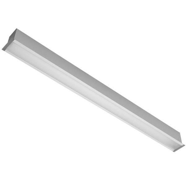 MODUS HVL4000, lenght 1185mm, LED 840, opal cover, recessed, to row - continuous part image 1