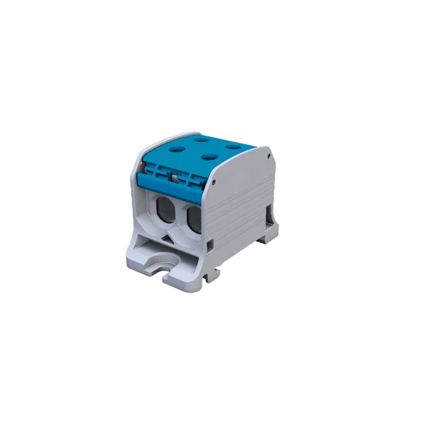 STB 50-2 Rail-mounted terminal block Al/Cu 87320 SIMBLOCK blue image 1