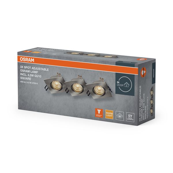 SP SET ADJCLICK SQ4.5W827GU10SNFS3 OSRAM image 2