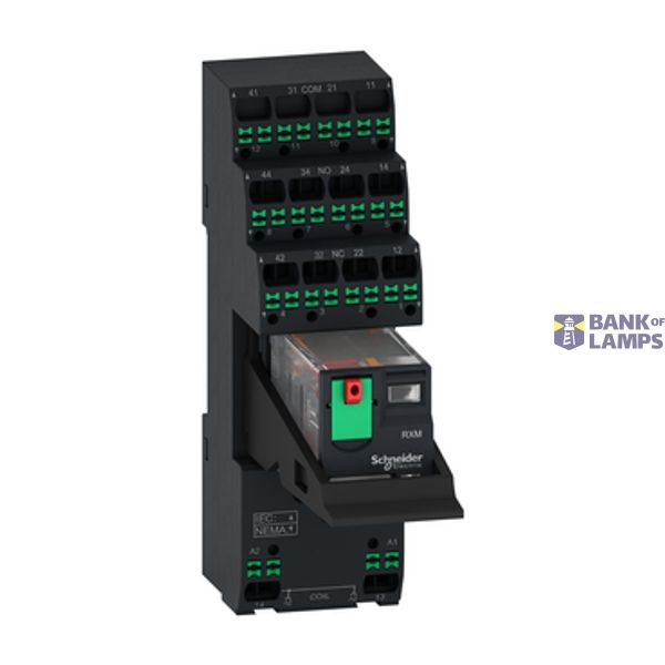 Harmony RXM Relay module,4C/O 6A 24VAC image 1