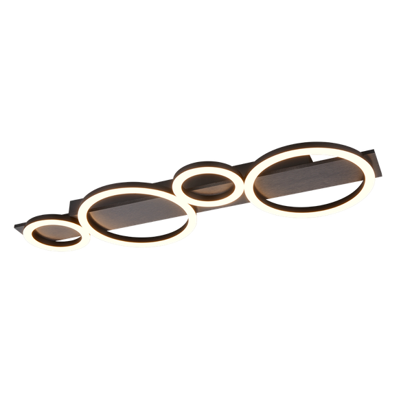 Lumos LED ceiling lamp aluminium image 1