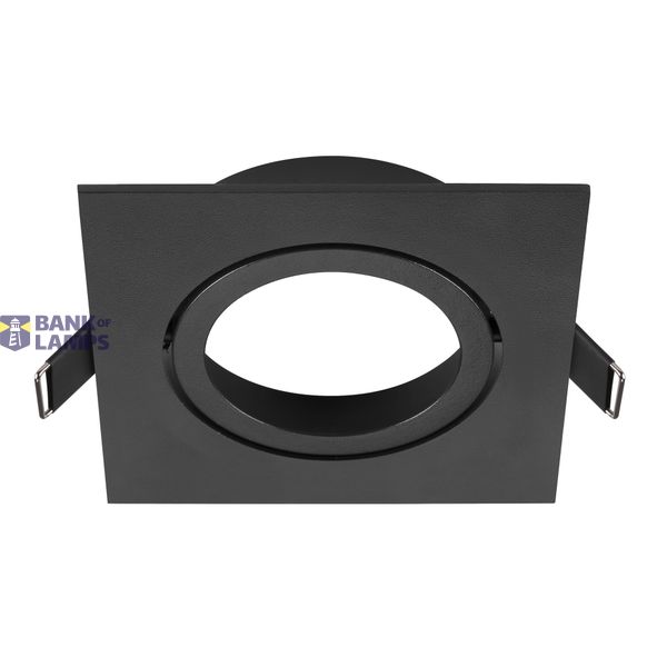 NEW TRIA® 95, ceiling installation ring, L: 11 W: 11 H: 2.6 cm, IP 20, black image 1