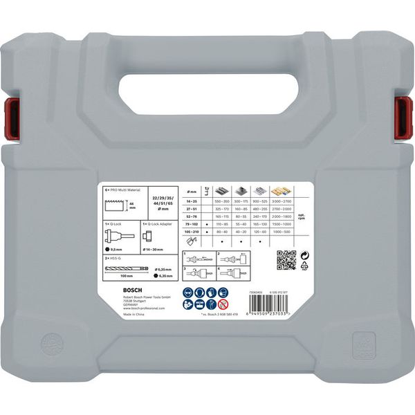 PRO Multi Material Hole Saw Set image 1