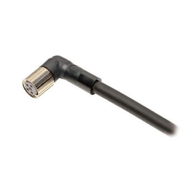 Sensor cable, M8 right-angle socket (female), 4-poles, PUR fire-retard XS3F0224F image 3