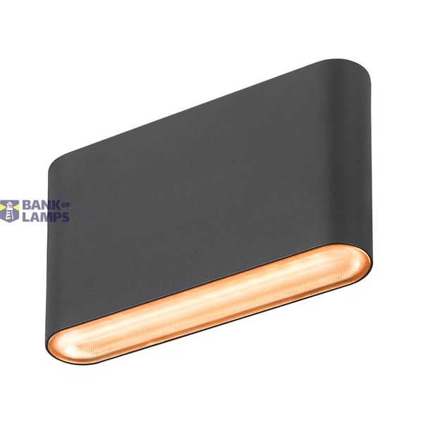 OVAL 14 WL wall-mounted light 2700/3000K, 6W, black image 3