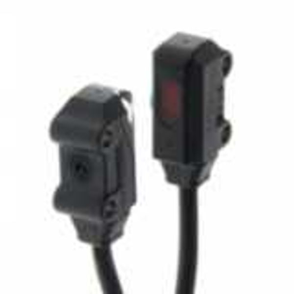 Photoelectric sensor, through-beam, 1m, DC, 3-wire, PNP, dark-on, side E3T 1086E image 1