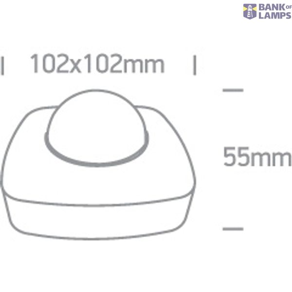 INFRARED PRESENCE SENSOR 1000W 230V IP20 image 2