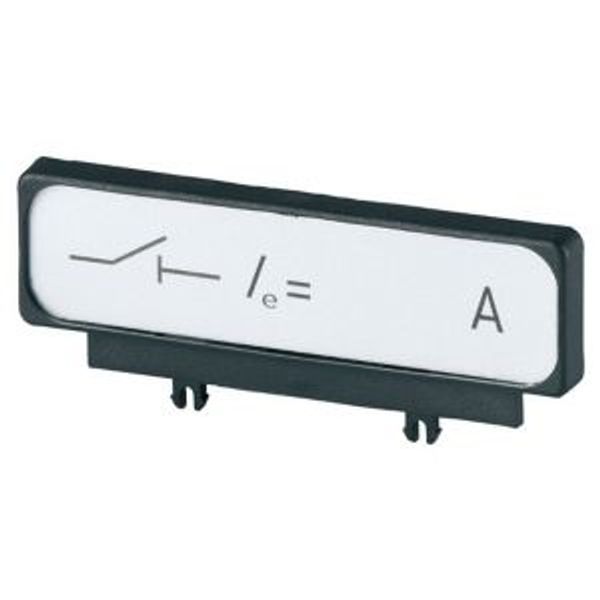 Label, +symbol disconnector image 2