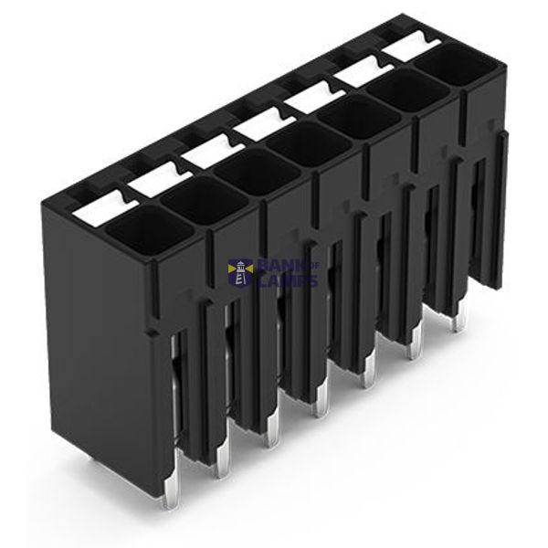 THR PCB terminal block push-button 1.5 mm² black image 1