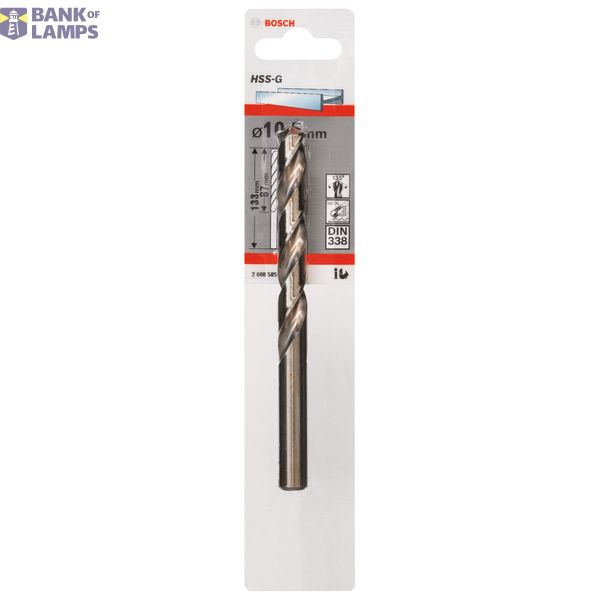 Metal drill bits HSS-G, DIN 338 10,5 x 87 x 133 mm 1 pcs. image 2