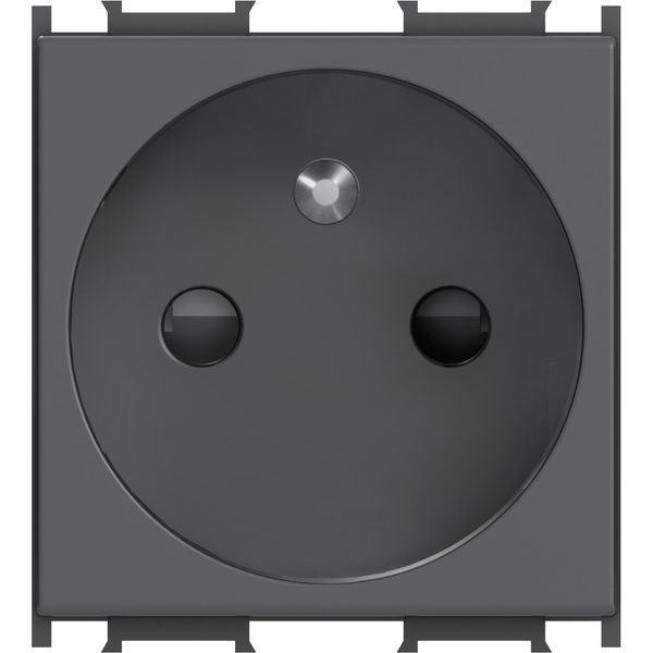 SOCKET FRENCH+KS 2P+E 16A 250V~ 2M SB 6117671 image 1