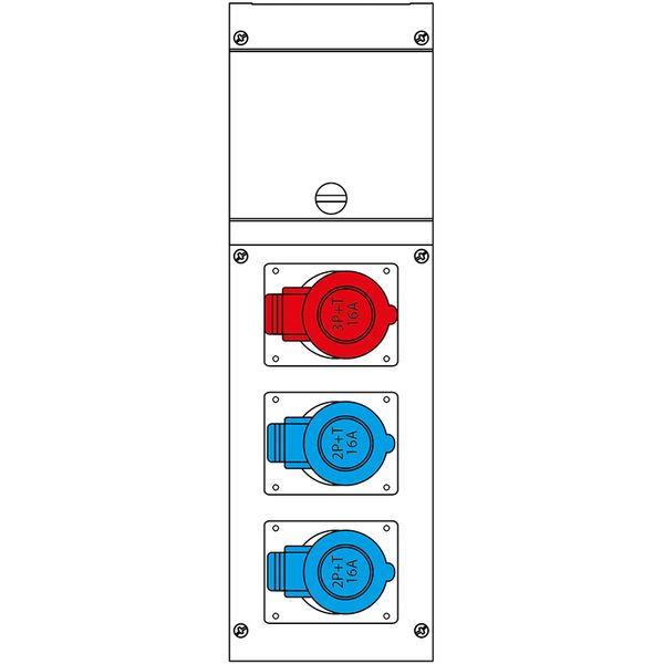 SURF.MOUNT.DISTRIBUTION ASSEMBLY BLOCK3 image 1