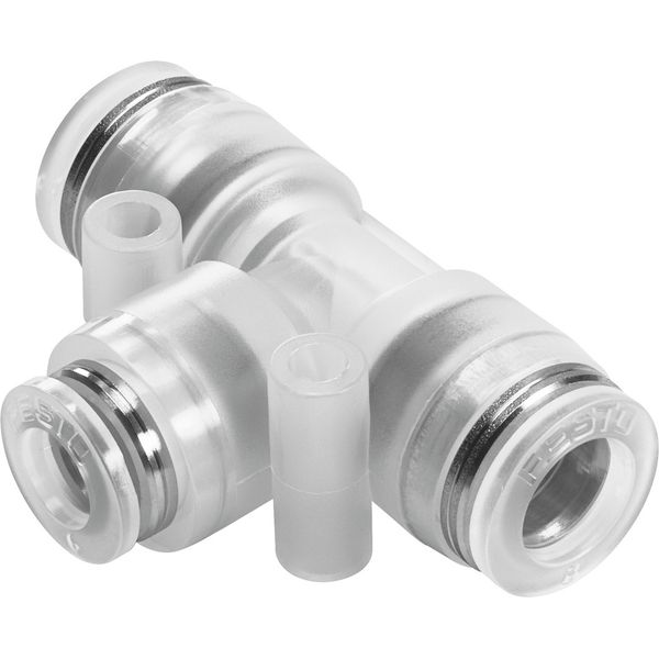 NPQP-T-Q10-Q8-FD-P10 Push-in T-connector image 1