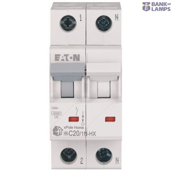 HN-C20/1N-HX Eaton Moeller series xPole Home - HN/HN-HX MCB image 1