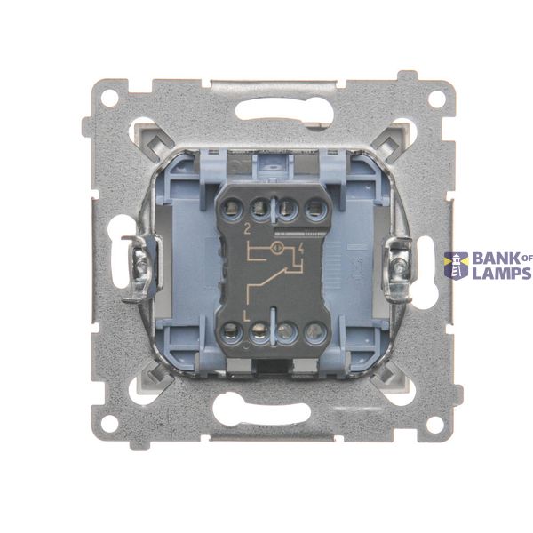 Single frame for plasterboard boxes, Bronze matt, metalic image 1